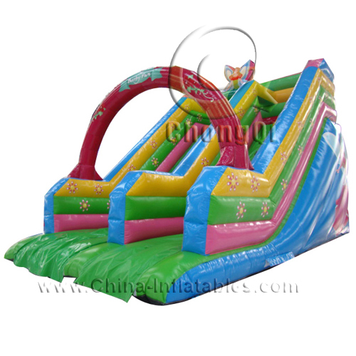 inflatable bouncer slide